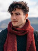 Wool and Cashmere Herringbone Scarf - 2413 image