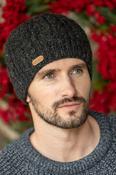 Aran Cable Pullon Hat Charc image