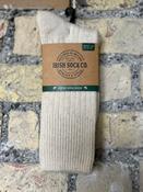 Mens Merino Wool Socks Natural image