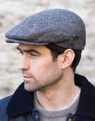 Trinity Flat Cap Grey Herringbone 9105 - M image