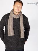 Wool and Cashmere Luxe Ribbed Scarf - Ground image