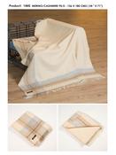Merino Cashmere Throw col.1445