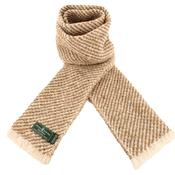 Aran Scarf Beige Herringbone image
