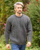 Unisex Super Soft Merino Wool Sweater Charcoal - M image