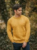 Super Soft Merino Wool Sweater Yellow - BLUE / LARGE image