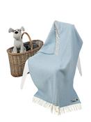 Cashmere Baby Blanket Blue image