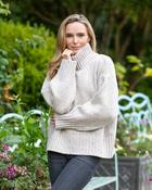 Paige Wool and Cashmere Polo Neck Chalkstone - Chalkstone / XS