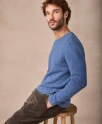 Newstone Wool and Cashmere Sweater Blue Ocean - XXL image