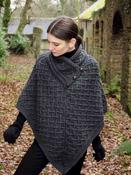 Womens Merino Wool Poncho