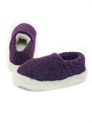 Dark Purple Wool Slippers - 41-42
