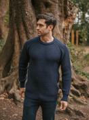 Fisherman Rib Sweater Navy - XXL image