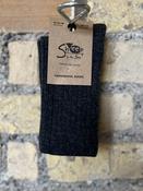 Luxurious Lambswool Socks - Charcoal - L image