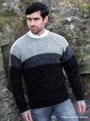 Donegal Three Tone knit Sweater - XXL image