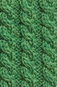 Aran Merino Wool Hat with 3 Buttons - Kiwi image
