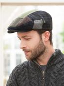 Trinity Flat Cap Patchwork Brown - Patchwork / M image