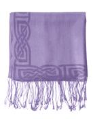 Patrick Francis Pashmina Scarf-Lilac-One Size image