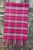 100% Cashmere Scarf Pink image