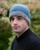 Irish Crochet Hat Denim image