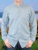 Traditional Grandfather Shirt SC506 Light Grey - XXL image