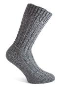 Donegal Wool Socks-Grey 319-UK 4-7, EUR 37-41, USA 5.5-8.5 image