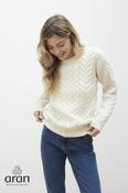 Super Soft Merino Wool Sweater Natural - L image