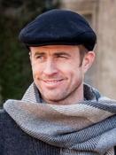 Trinity Flat Cap Black - Black / M