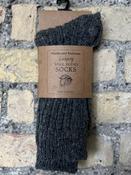 Mens Luxury Wool Blend Socks Grey image