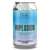 To Øl Implosion Non-Alcoholic Lager