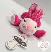 Bunny Soother Holder/Toy image