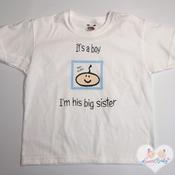 It's a Boy/ Girl Personalised T-Shirt image