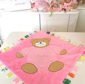 XL Pink Teddy Comforter/Snuggle Blanket image