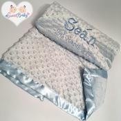 Blue Dimple Blanket image