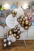 Personalised Sign &amp;amp; Easel Stand with Balloon Garland