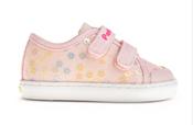 Baby girl canvas double Velcro med to wide fitting image