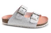 Pablosky silver slider sandal standard fitting image