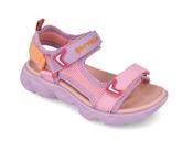 GARVALIN GIRLS VELCRO SANDAL IN ROSE