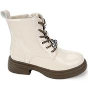 Patent Beige Charm Boot ABQ0923R-1 image