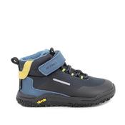 Sneaker boots for boys blue with velcro image