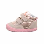 FLUMMI - Beige/Pink Sneakers high, Velcro Fastener