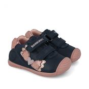Blue first steps ankle boots for girls 261104-A183