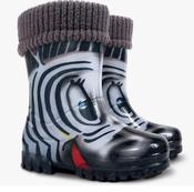 Demar Kids Boys Girls Wellies Rain Boots Warm Fleece-Lined Light Unisex Children image