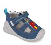 BIOMECHANICS Petrol Dino Canvas Sandal image
