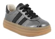 Sneakers for Girls Grey with Zip image