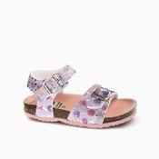 Pablosky Bio Leather Glitter Sandal Pink image