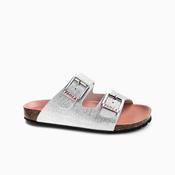 Pablosky Leather Slider Silver Double Buckle image