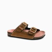 Pablosky Leather Stud Sandal Gold image