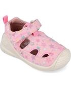 BIOMECANICS PRINTED CANVAS SANDALS 262177-A032 ROSA image