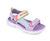 GARVALIN GIRLS 252870 VELCRO SANDAL IN LILAC image