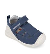 Biomecanics Boys Strap Closed In Canvas Sandal Navy image