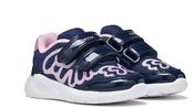 Sprintye Toddler Girl Sneakers with straps Navy image